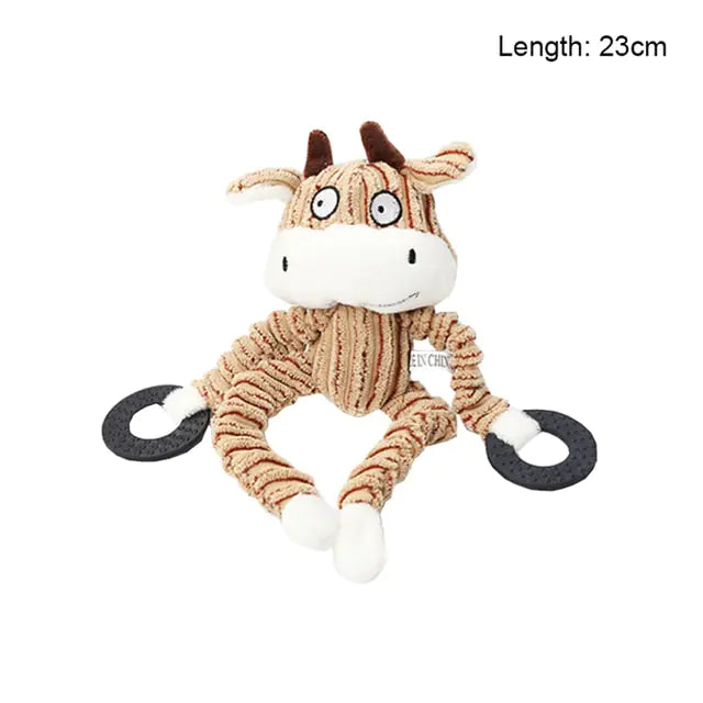 Plush Animal Chew Toy