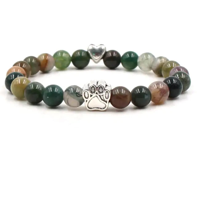 Paw Stone Bracelets