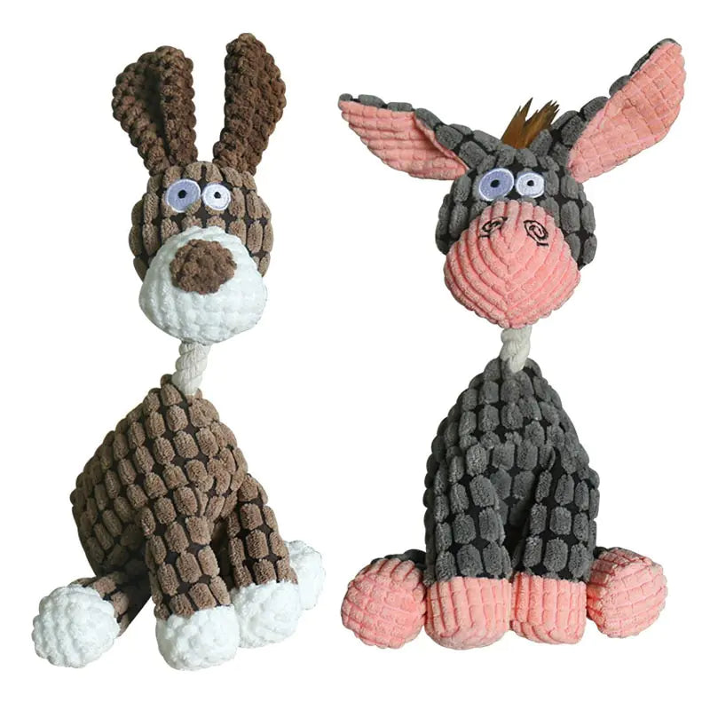 Plush Animal Chew Toy