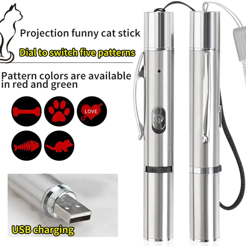 Multi Pattern Pet Laser Pointer