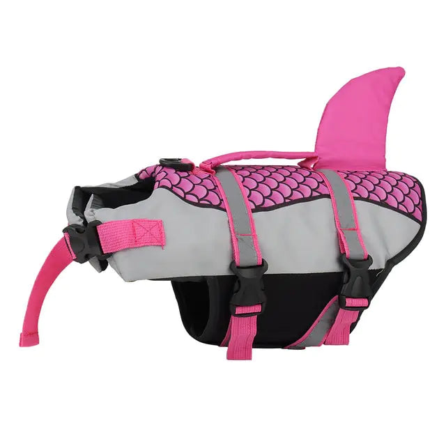 Dog Life Jacket with Fin