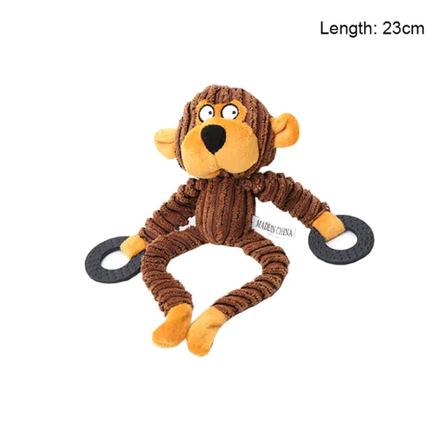 Plush Animal Chew Toy