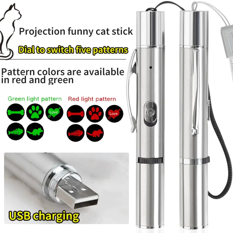 Multi Pattern Pet Laser Pointer