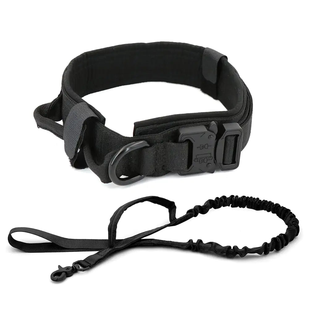 Tactical Collar and Leash Set