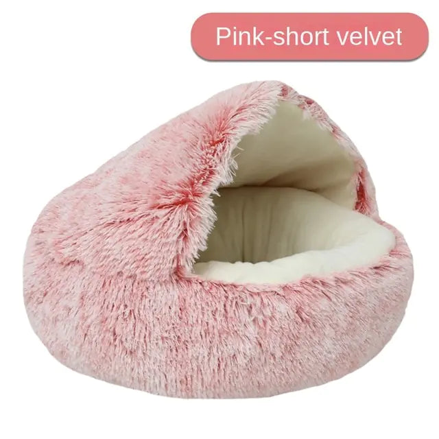 Plush Bed with Cover