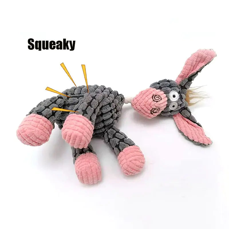 Plush Animal Chew Toy