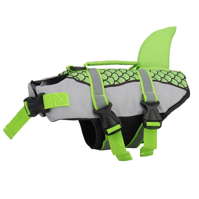 Dog Life Jacket with Fin