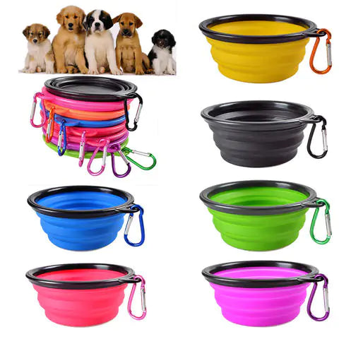 Expandable Food and Water Bowl