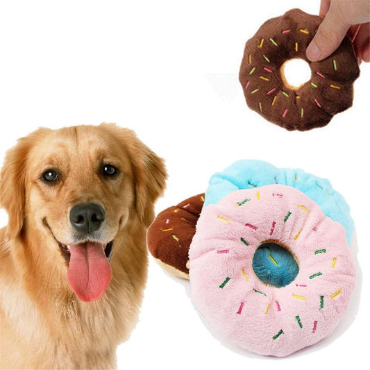 Donut Squeaker Toy